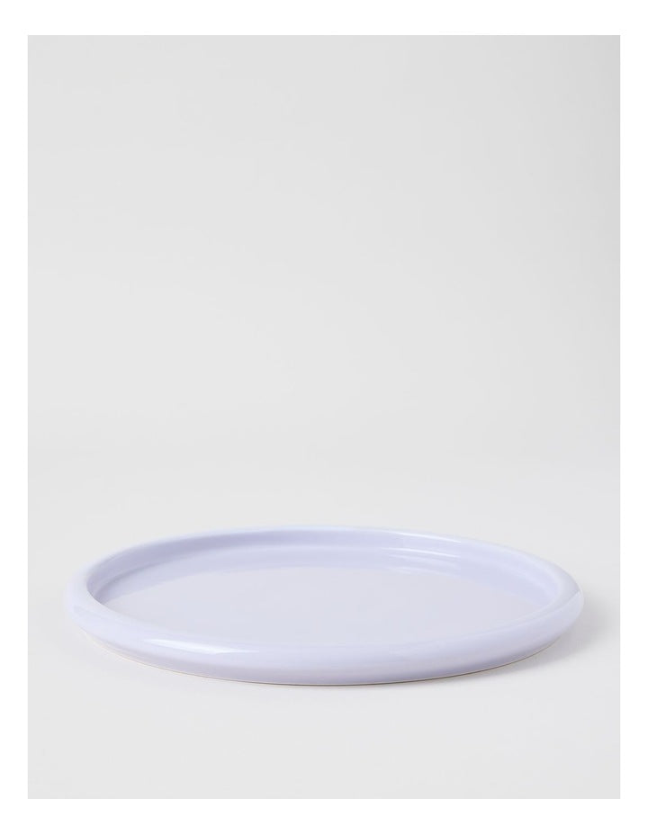 Bubble Dinner Plate in Lilac