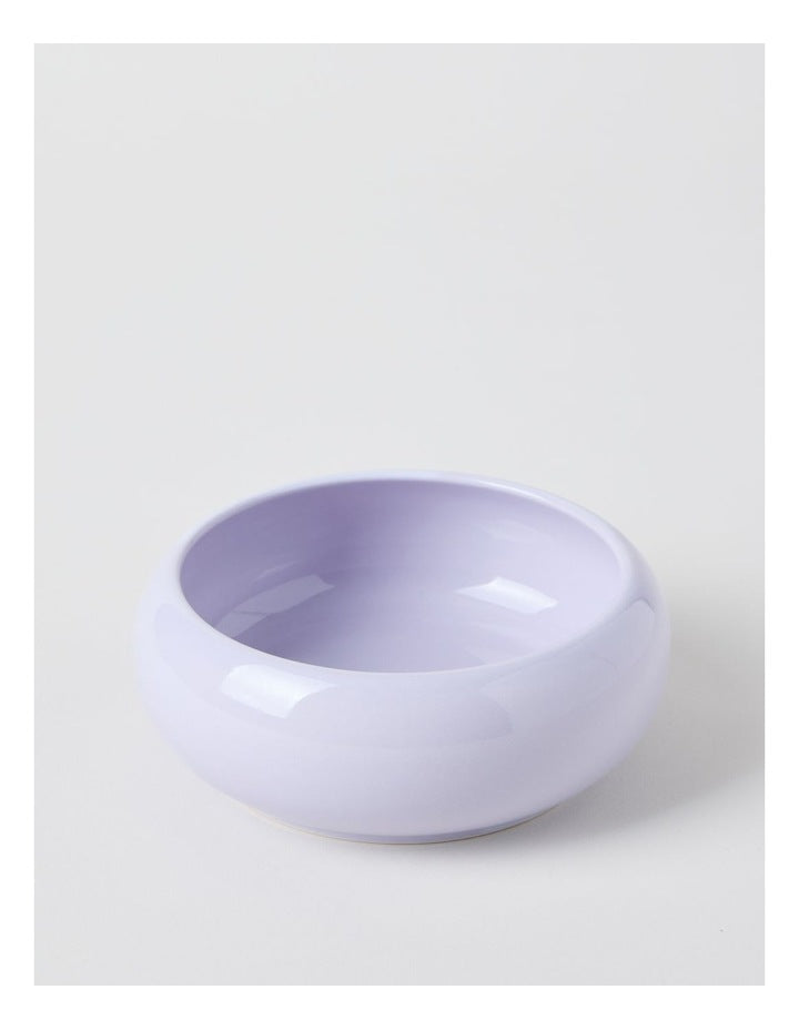Bubble Cereal Bowl 20.5cm x 7cm in Lilac
