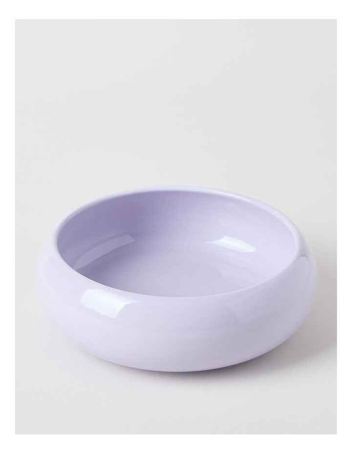 Bubble Pasta Bowl 21cm x 7cm in Lilac