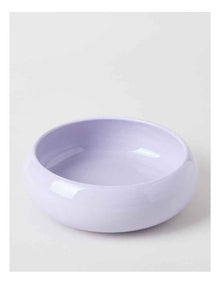 Bubble Pasta Bowl 21cm x 7cm in Lilac