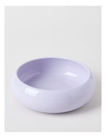 Bubble Pasta Bowl 21cm x 7cm in Lilac