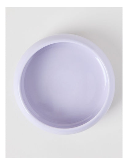 Bubble Pasta Bowl 21cm x 7cm in Lilac