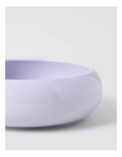 Bubble Pasta Bowl 21cm x 7cm in Lilac
