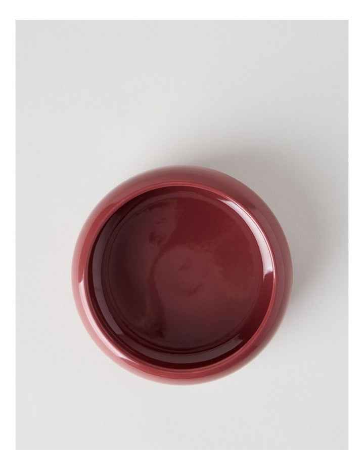 Bubble Cereal Bowl 20.5cm x 7cm in Burgundy