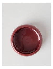 Bubble Cereal Bowl 20.5cm x 7cm in Burgundy