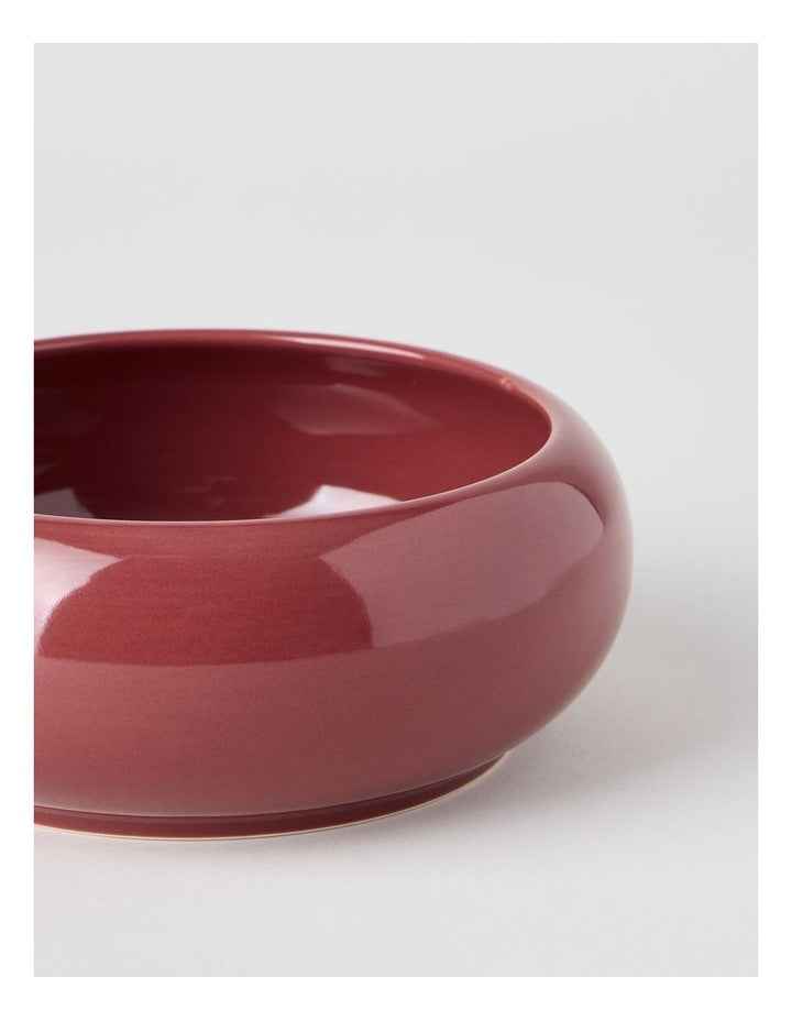 Bubble Cereal Bowl 20.5cm x 7cm in Burgundy
