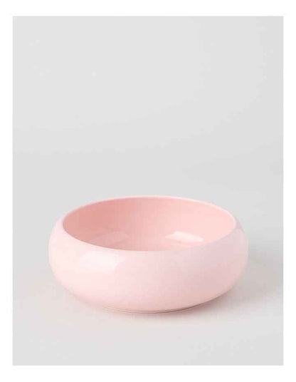 Bubble Pasta Bowl 21cm x 7cm in Bubblegum