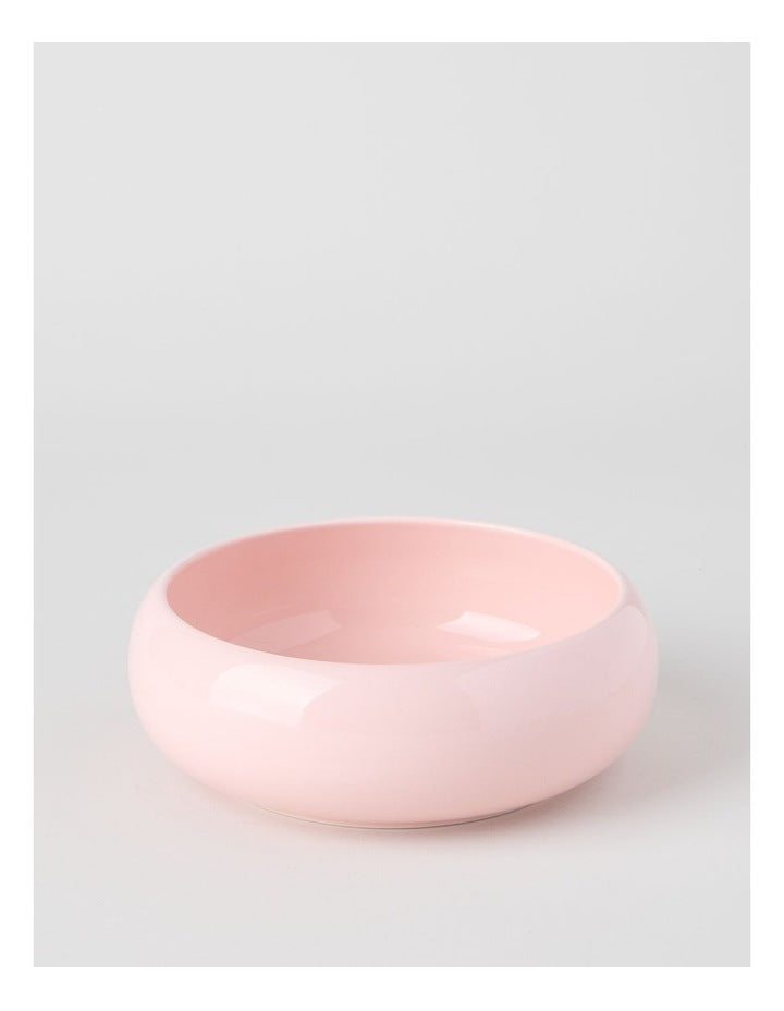 Bubble Pasta Bowl 21cm x 7cm in Bubblegum