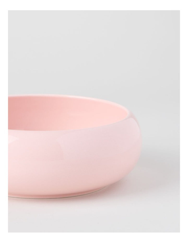 Bubble Pasta Bowl 21cm x 7cm in Bubblegum