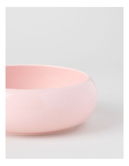 Bubble Pasta Bowl 21cm x 7cm in Bubblegum