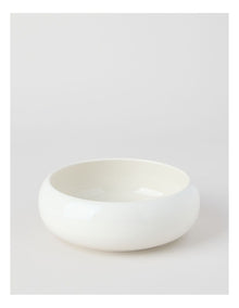 Bubble Pasta Bowl 21cm x 7cm in Dove Grey