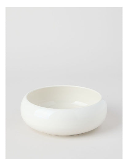 Bubble Pasta Bowl 21cm x 7cm in Dove Grey