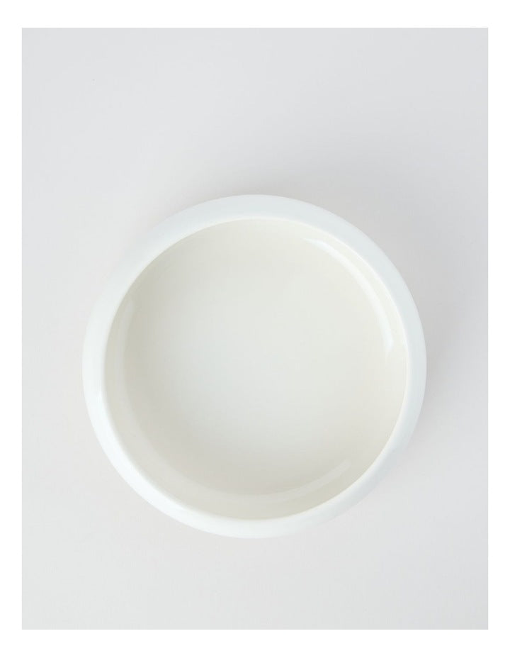 Bubble Pasta Bowl 21cm x 7cm in Dove Grey