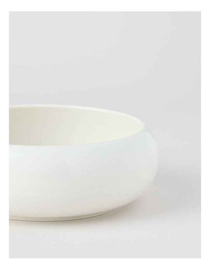 Bubble Pasta Bowl 21cm x 7cm in Dove Grey