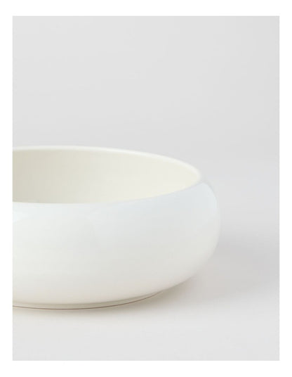 Bubble Pasta Bowl 21cm x 7cm in Dove Grey