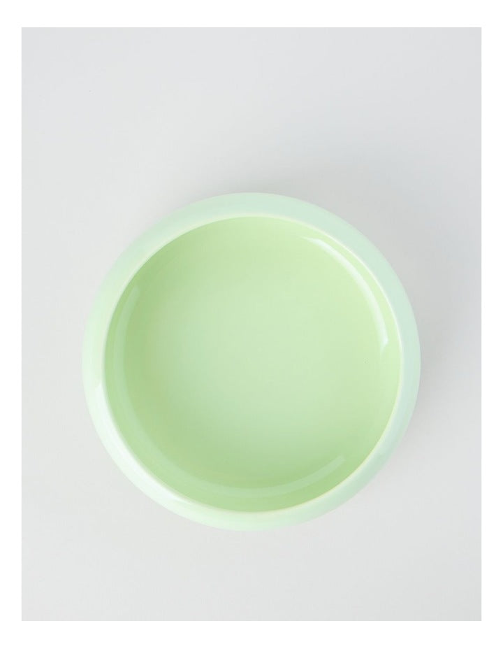 Bubble Pasta Bowl 21cm x 7cm in Mint Green