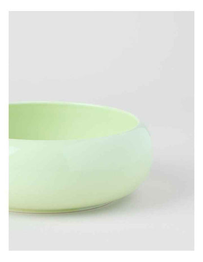 Bubble Pasta Bowl 21cm x 7cm in Mint Green