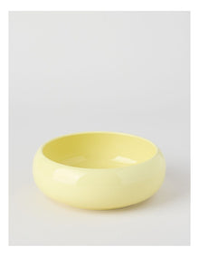 Bubble Pasta Bowl 21cm x 7cm in Lemon
