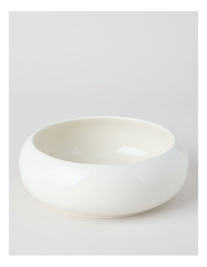 Bubble Salad Bowl 24.5cm x 8.5cm in Dove Grey