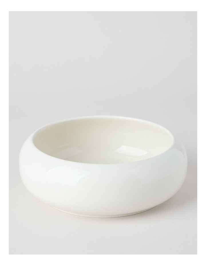 Bubble Salad Bowl 24.5cm x 8.5cm in Dove Grey