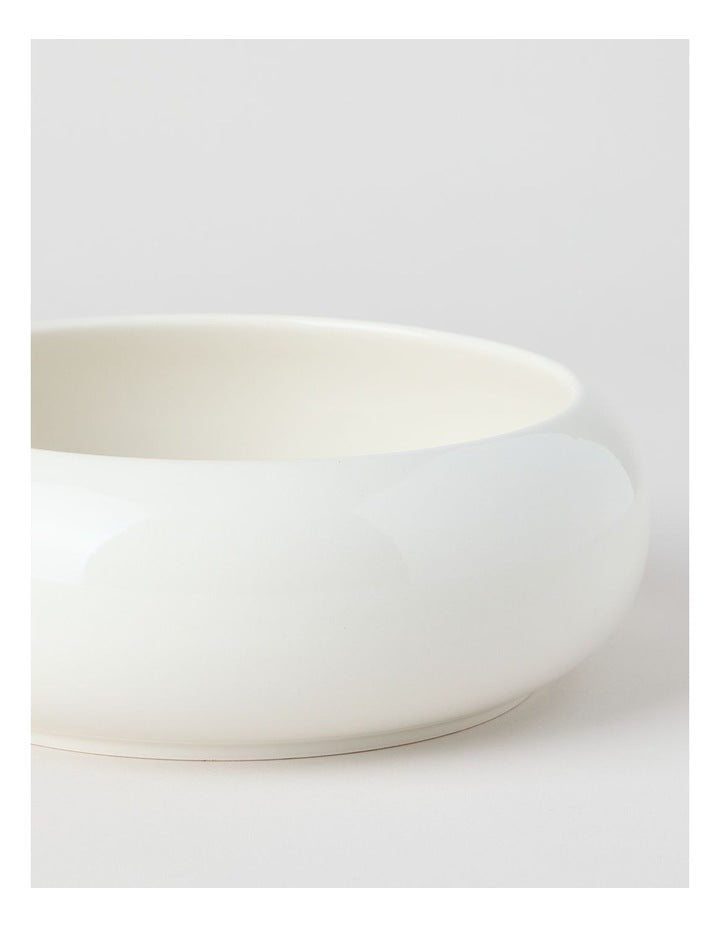 Bubble Salad Bowl 24.5cm x 8.5cm in Dove Grey