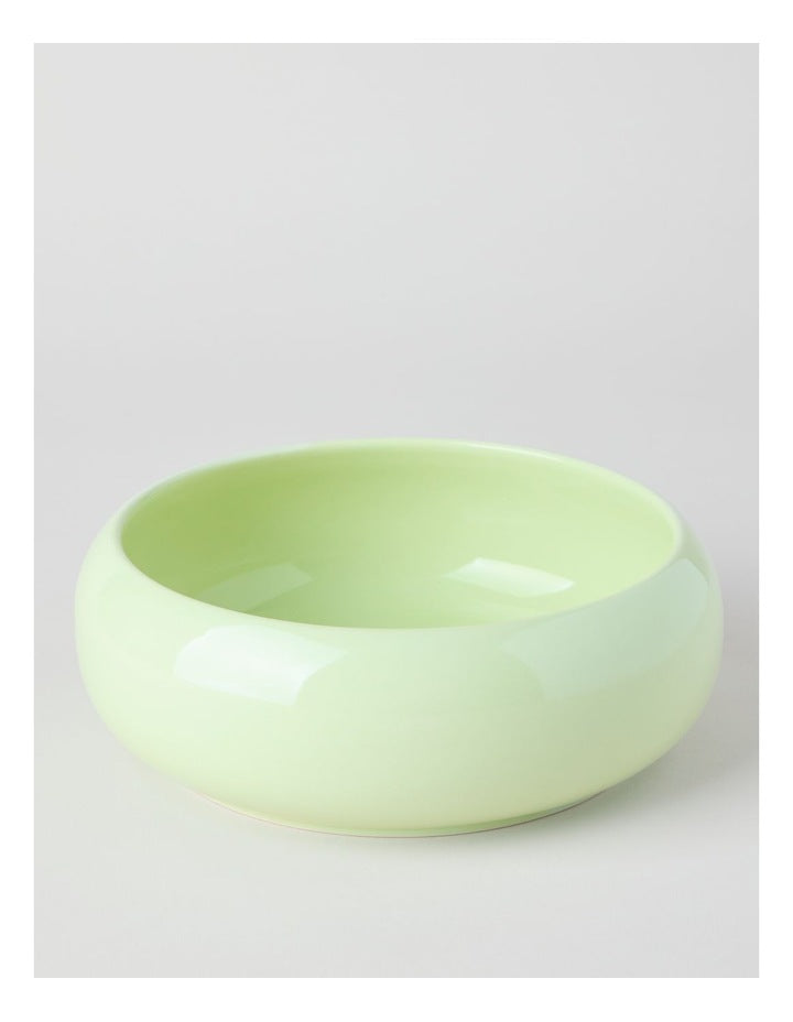 Bubble Salad Bowl 24.5cm x 8.5cm in Mint Green