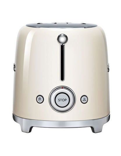 50's Style 2 Slice Toaster in Cream TSF01CRAU