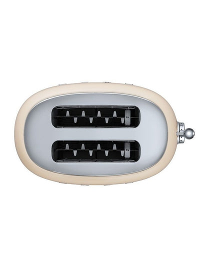 50's Style 2 Slice Toaster in Cream TSF01CRAU