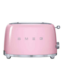 50's Style 2 Slice Toaster in Pastel Pink TSF01PKAU