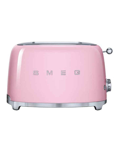 50's Style 2 Slice Toaster in Pastel Pink TSF01PKAU