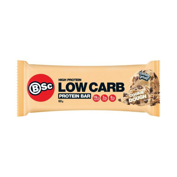 BSC HIGH PROTEIN LOW CARB BAR COOKIE DOUGH 60G