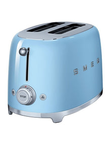 50's Style 2 Slice Toaster in Pastel Blue TSF01PBAU