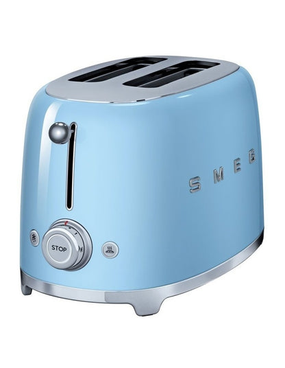 50's Style 2 Slice Toaster in Pastel Blue TSF01PBAU