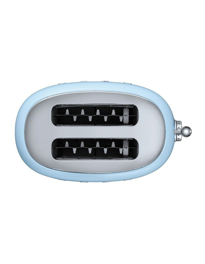 50's Style 2 Slice Toaster in Pastel Blue TSF01PBAU
