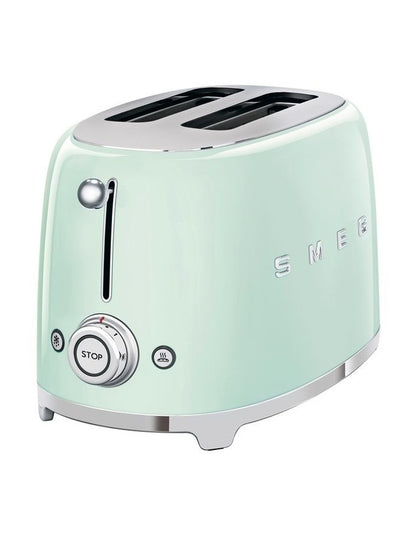 50's Style 2 Slice Toaster in Pastel Green TSF01PGAU