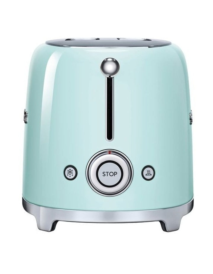 50's Style 2 Slice Toaster in Pastel Green TSF01PGAU