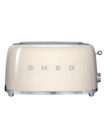 50's Style 4 Slice Long-Slot Toaster in Cream TSF02CRAU