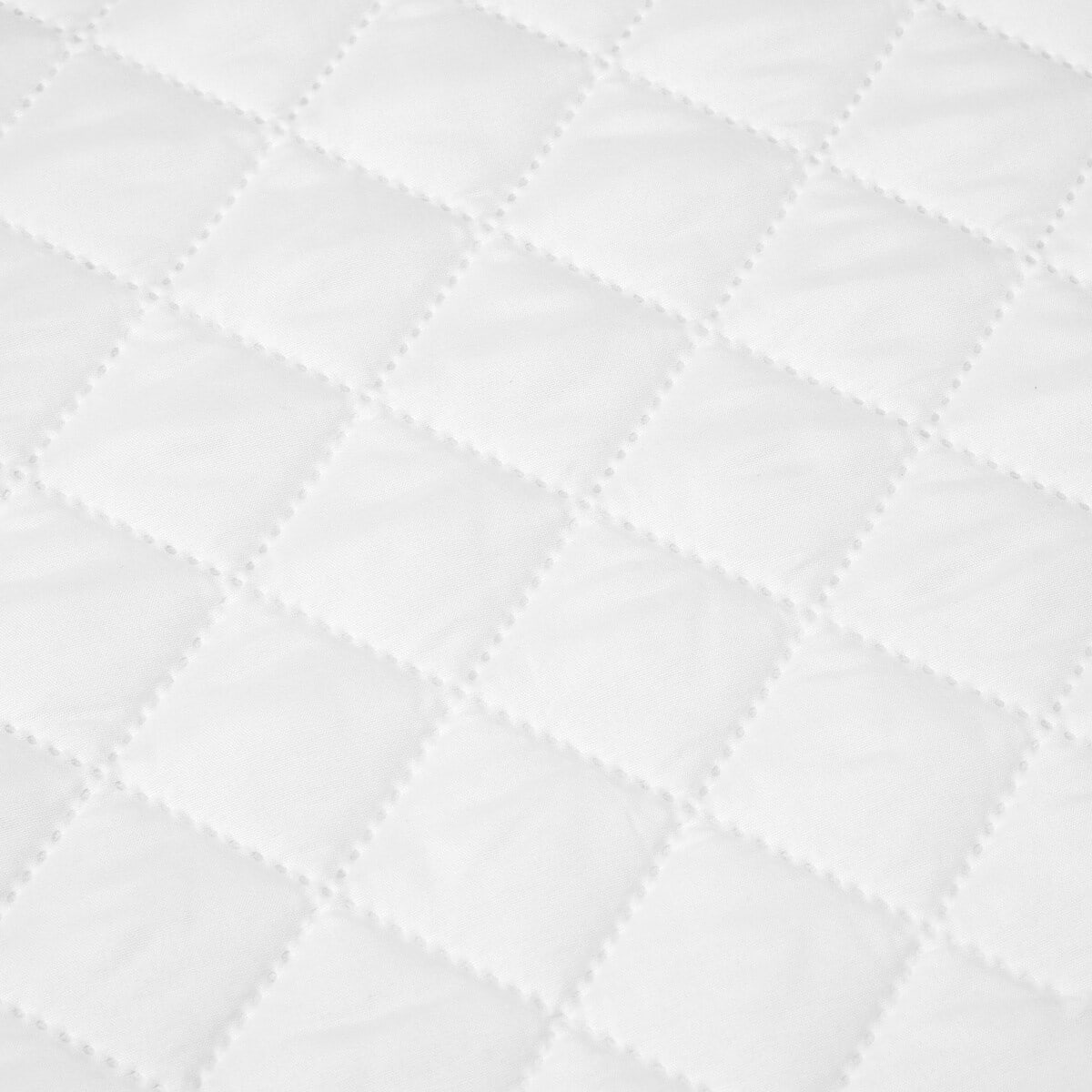 Stain Resistant and Allergy Sensitive Mattress Protector - King Bed, White