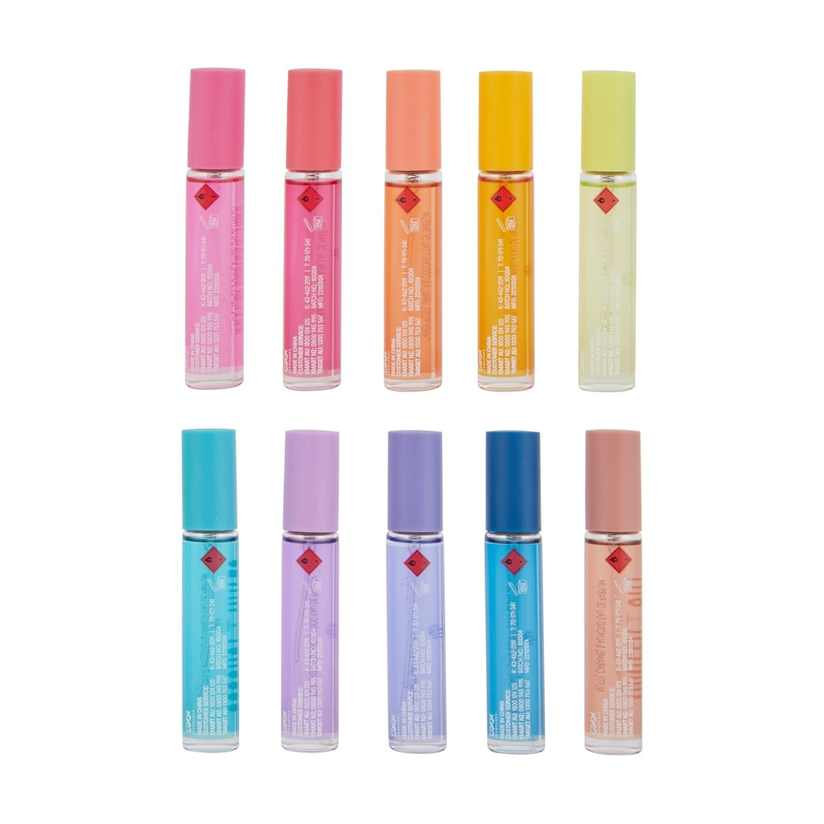 OXX Fragrance 10 Pack Summer Solstice Fragrance Discovery Set