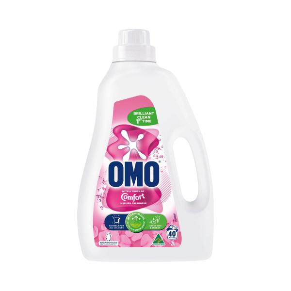 OMO LAUNDRY LIQUID WITH A TOUCH OF COMFORT 2L