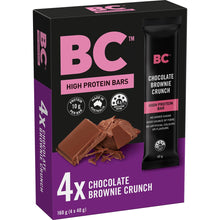 BC Snacks High Protein Bars Chocolate Brownie Crunch 4 Pack