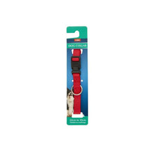 Dog Collar With Steel O Ring & Safety Clip Small