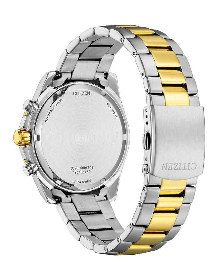 Sports Chrono Watch 40mm AN8234-58X in Two-Tone