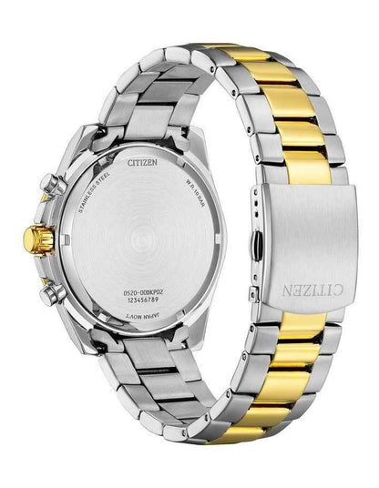 Sports Chrono Watch 40mm AN8234-58X in Two-Tone