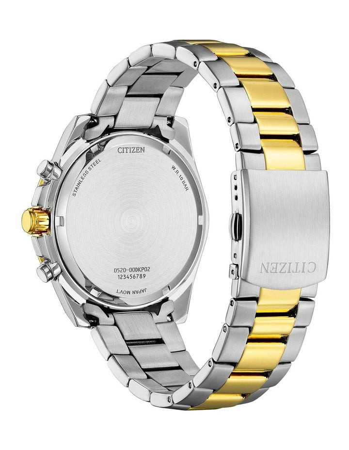 Sports Chrono Watch 40mm AN8234-58X in Two-Tone