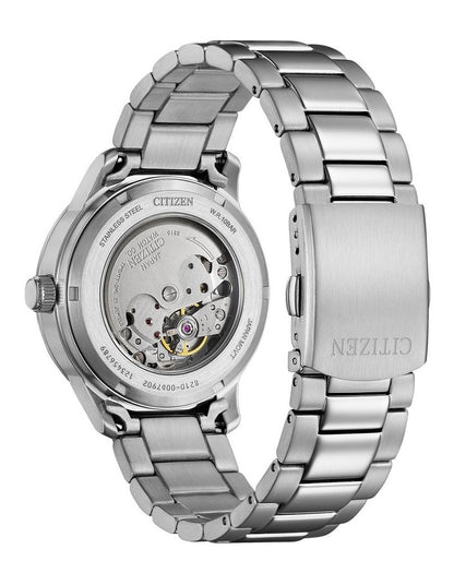 Classic Automatic Watch 40mm NJ0191-83A in Silver