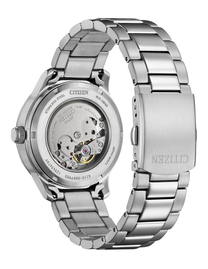 Classic Automatic Watch 40mm NJ0191-83L in Silver