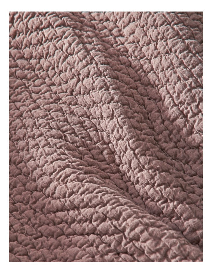 Queenstown Quilted Cotton Quilt Cover Set in Dove