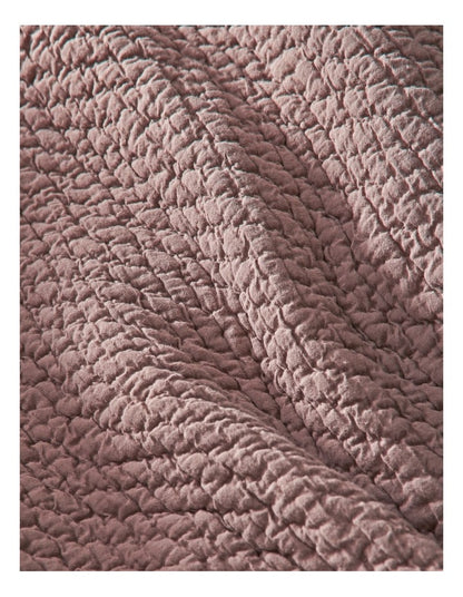 Queenstown Quilted Cotton Quilt Cover Set in Dove