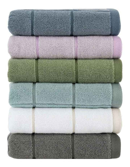 Geneva Towel Range in Blue Steel